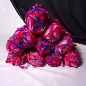 Dynasty Yarn, Soft Fabric Yarn, Madagascar Yarn, 98 yd Skeins, New Old Stock